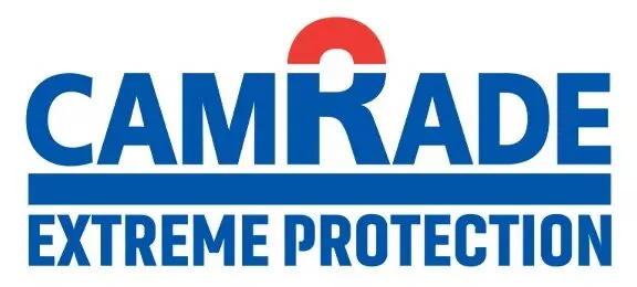 Camrade logo featuring the name and tagline 'Extreme Protection'.